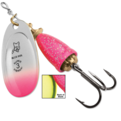 Blue Fox Vibrax Spinner -FISHING ELECTRONICS Sales BF PinkChartCandyBack