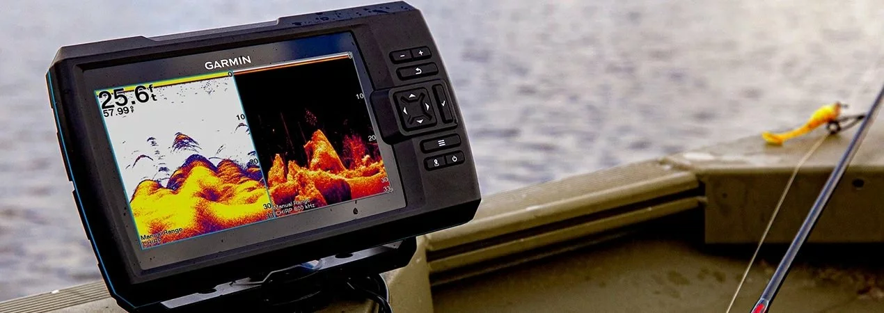 Garmin Striker Vivid 7SV Fishfinder + Transducer 1 Garmin Striker Vivid 7SV Fishfinder + Transducer